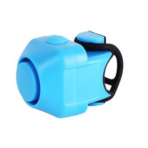 스퍼사이클벨 크레인벨Bicycle Electronic Loud Horn Warning Safety Bell Police Siren Bike Handlebar Al, 02 Blue