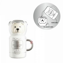 스타벅스 세라믹 머그 컵 355ml 190ml 환경보호 캠페인 곰돌이 우주비행사, 355ml+190ml, 곰돌이 우주비행사 355ml