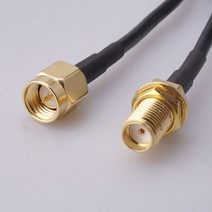 RG316 RG174 케이블 SMA 암-SMA 암 RPSMA-SMA 너트 벌크 헤드 연장 동축 점퍼 피그 테일, RG174 SMA M SMA F_15CM