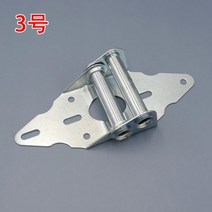 원슬라이딩중문 3연동 중문 차고 문 경첩 플랩 도어 트랙 힌지 더블 레일 상단 휠 작은 조각 액세서리 브래, 08 number 3