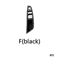 left hand drive lhd for bmw 5 series f10 f11 gray beige black car interior 내부 도어 핸들 패널 pull trim cov, 검은 색