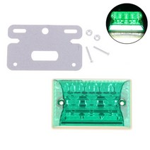 트럭 led 12v-36v 마커 표시등 정리 램프 방수 보조 램프 자동차 허리 조명 플래시 트레일러 캐러밴, 변하기 쉬운, 12v