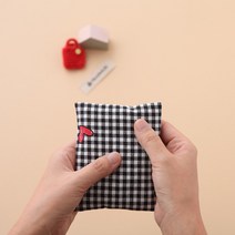 [DIY키트 패키지] (동영상설명) 핫팩파우치만들기 핫팩주머니 팥주머니만들기 커버세트(팥은포함안됨), 보헤미안핑크
