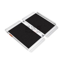 장애인경사로 차량 진입판 휠체어 오토바이 계단발판, MR607MWㅡ4(길이 120X폭 76cm)