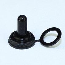 전기장비 1PC 토글 스위치 12V DC 30A 2 핀 ON Off SPST 자동 차용 방수 캡 덮개가있는 순간 래칭, [08] M12X0.75 KNOB, 1개