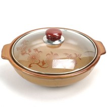 KO 키친쿡 자연을 담은 황토 내열 도자기 ~! ~ 홍익 고향맛 전골 냄비 웰빙 세라믹 찌개 칼국수 수제비 탕, 홍익 고향맛전골 소