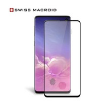 스위스 맥로이드 3D 글라스 풀커버 액정보호 강화유리 필름 /갤럭시 노트 10 갤럭시 S10 5G 플러스 S10E S8 노트 8 노트9 아이폰 7 8 X 지문인식 가능 V30, 1개