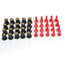 페어링 윈드 스크린 나사 볼트 키트 장착 혼다 클릭 125 i/Fi CMX 500/300 Rebel 700, 13 20PCS red