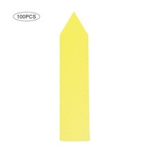 도로명주소판 건물주소 명패 100pcs 방수 pvc 식물 태그 정원 식물 레이블 보육 마커 꽃 냄비 묘목 레이블 트레이 마크 정원 액세서리, 2x10cm, 이인칭 대명사