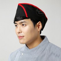 HA4116 검적헬로모자/조리모자/위생모자/위생모/조리모/셰프모자/셰프모/셰프두건/조리두건/헬로모자/식당/조리사복/조리복