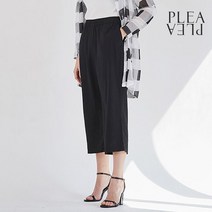 플리플리 PP007 스카치 밴딩 와이드팬츠_블랙