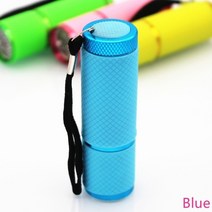 네일램프 손톱말리는기계 미니 UV Led 라이트 LED 램프 네일 건조기 젤 9 손전등 휴대용 기계 아트 도구 자외선, [02] Blue, 02 Blue