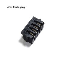 전자 자전거 리튬 배터리 상자 전원 방전 커넥터 4 핀 남성 또는 여성 Ebike 부품 플러그 Hailong 케이스용, 4pins female
