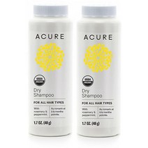 어큐어 Acure Organics 아르간 줄기 세포 및 CoQ10 드라이 샴푸 파우더 2개 팩