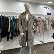 올리비아로렌 역시즌특가 트위드 롱코트 VOREAXWA151 NC중앙로역점