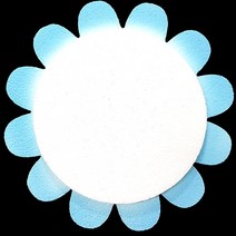 (디머스) 교실 게시판 환경 구성 꾸미기 폼아트 스치로폼 모양판 국화판 하늘(대), 단품