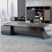 회장님 책상 대표실 명품 중역 의자 세트 사장 책상, 1.8m회장님데스크