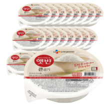 CJ 햇반 300g 24개 즉석밥