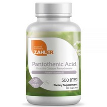 Zahler 판토텐산 500 mg 120