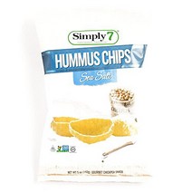 Simply 7 Sea Salt Hummus Chips 5 oz each (１ Item Per Order), 1