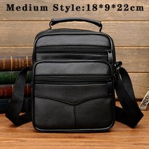 크로스백 남성용 가죽 메신저 백 빈티지 핸드백 크로스바디 숄더백 비즈니스 포켓