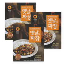 청정원 3분요리 짜장 옛날식짜장 180g, 3개