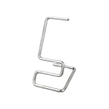 쥬얼리 팔찌 시계 디스플레이 스탠드 랙 홀더 팔찌 쥬얼리 쇼케이스, 1.8x2.4x3.5 인치, 스테인레스 스틸, 실버