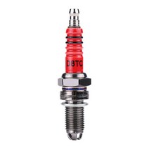 오토바이 노즐 3 클로 스쿠터 점화 플러그 2 개 스파크 극 D8TC CG 125cc 에 적합, 한개옵션0
