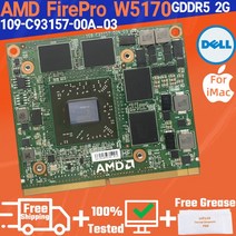 W5170 아이맥 A1312 GDDR5 2GB HD6750M 비디오 카드 델 프리시전 M4700 M7510 109-C93157-00A03 0K422C 용, 01 DELL Version