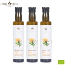 [샬크뮐레] 오스트리아 유기농 홍화씨 오일 250ml X 3병 수입완제품, 상세 설명 참조, 상세 설명 참조