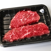 마블링좋은 한우1등급 (스테이크용) 삼각살 200g, 단품