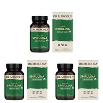 닥터머콜라 스피루리나 비타민A 철분 엽록소 2000mg 120정 3개