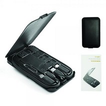 다번다 크루젠 올인원 멀티 고속케이블 젠더 세트갤럭시 겔럭시 C타입 C타입케이블 아이폰호환 USB젠더 휴대용품 휴대용충전 고속충전 데이터전송, 본상품