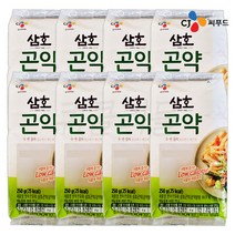 곤약묵 묵곤약 곤약말이 CJ 삼호 곤약 250g x 8개, 상세페이지 참조, 상세페이지 참조, 상세페이지 참조