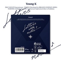 영케이 Young K - Letters with notes (Digipack Ver.), 특전 3종 세트