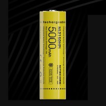 나이트코어 고용량 5000mAh 15A 21700 충전배터리, 상세 참조, 1개