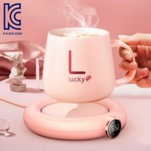 컵워머 머그워머 USB 온도유지, 핑크, 3개