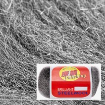 얇은철망 스틸 철수세미 스틸울브러시 철솜 철솜브러시 철솜세척솔, 스틸울4호-대형