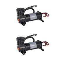 에어 서스펜션 2PCS 유니버셜 DC 12V 480C 콘센트 38 또는 14 자동차 에어 서스펜션 압축기펌프 혼, 02 OUTLET  14ASCBK