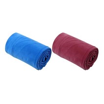 2Pc 부드러운 양털 침낭 라이너 열 캠핑 담요, 블루 딥 레드, 180cmx80cm, 설명한대로, 2개