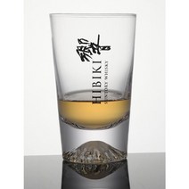 HIBIKI 히비끼 핸드메이드 크리스탈 위스키 글라스 ft 후지산 용량240ml, 2개