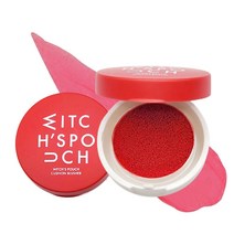 위치스파우치 과즙 수분 미니 쿠션 블러셔 1+1 4g, 03. 체리레드, 01. 피치핑크