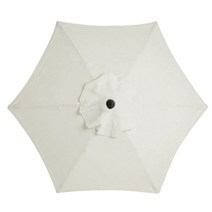 파라솔 전문 양산 천으로 방수 야외 정원 Backyards 우산 들어 갔어 커버, [01] White