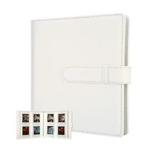 필름 카메라 폴라로이드 사진기 플로라이드 인화 미니 Instax Mini 11 9 8 용 PU 가죽 카메라 케이스 (숄더, 13 White  Album, 1개