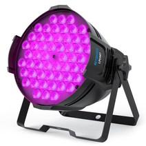BETOPPER 무대 조명 스테이지 라이트 54x3W LED Par Light RGB DMX512 사운드 액티베이트 DJ 라이트 화려한 Party Light for 연출무대 조명용 라이트 홈 파티디스코파티KTV결혼식클럽바 일루미네이션 (LPC007)