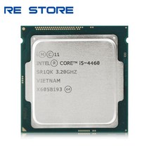 파워딜 사용 인텔 코어 i5 4460 쿼드 3.2GHz 6MB 5GT/s LGA 1150 CPU 프로세서, 한개옵션0