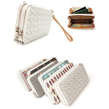 이중지퍼 북유럽패턴 여행가방 여권백 미니숄더백 가벼운크로스백 데이트룩