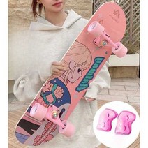 스트리트 와이드 휠 스케이트보드 초보, 클래식 레터링(스트리트 플래시 휠)