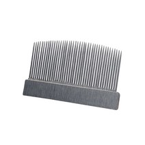 4/4 바이올린 활 화이트 몽골 Horsehair 말 꼬리 빗 스테인레스 스틸 청소/핀 브러쉬 DIY 비올라 첼로 사용