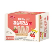 베베스트 처음먹는 칼슘츄러스 130g, 딸기, 1개